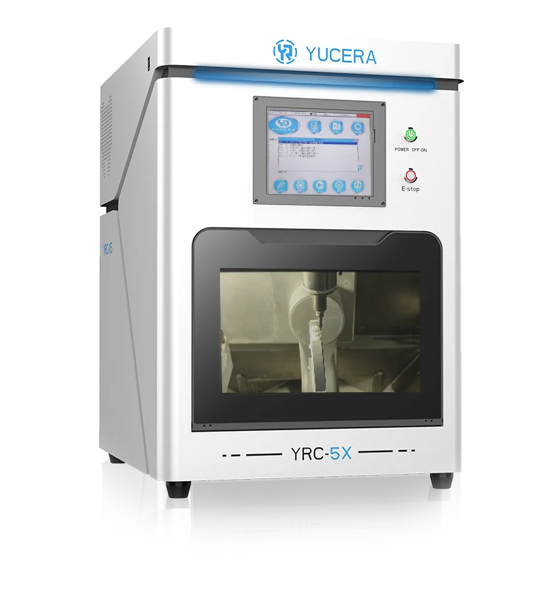 Dental Cad Cam Equipment Yucera 5 Axis Milling Machine for Dental Lab YRC-5X Milling Machine