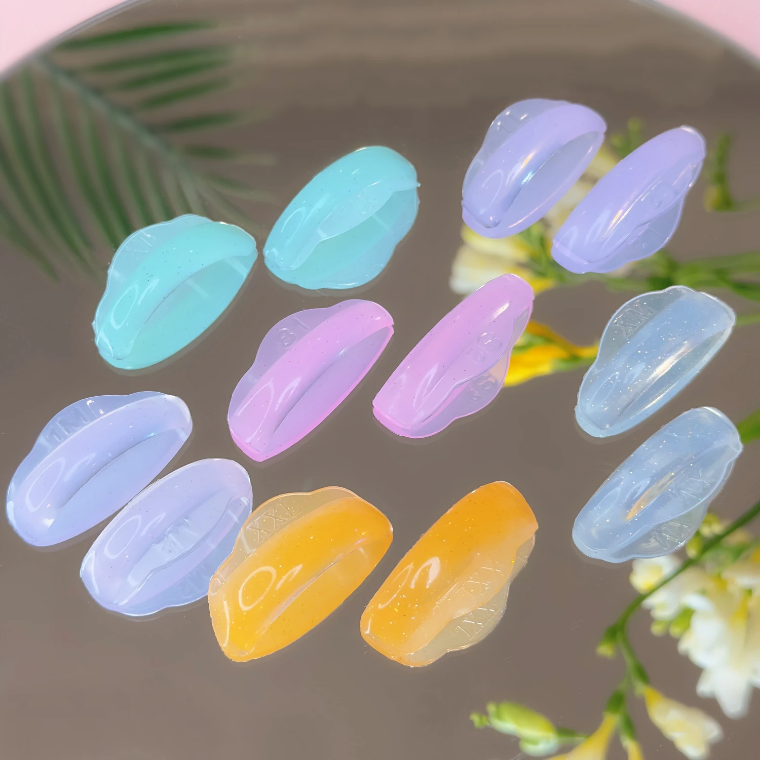 Lash Lift Shields Self Sticky Eyelash Lifting Pad Glueless Silicone