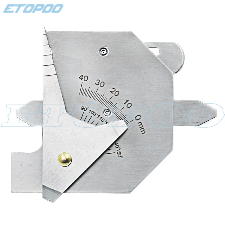 Линейка для инспекции сварных швов из нержавеющей стали HJC40B манометр высота зазор линейка