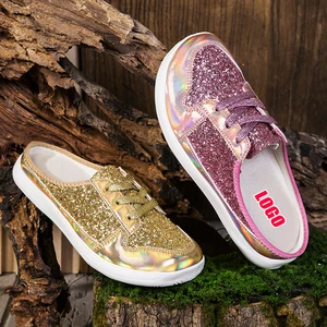 New Fashion Custom Extra Wide Toe Box Woman Sneakers Height Increasing Casual Platform Sport Shoes for Summer Spring & Autumn