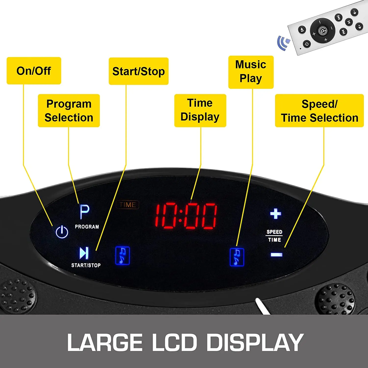 Phenitech Smart Band Vibration Platform Body Slimming Machine 200W Body Fitness Device Body Massager