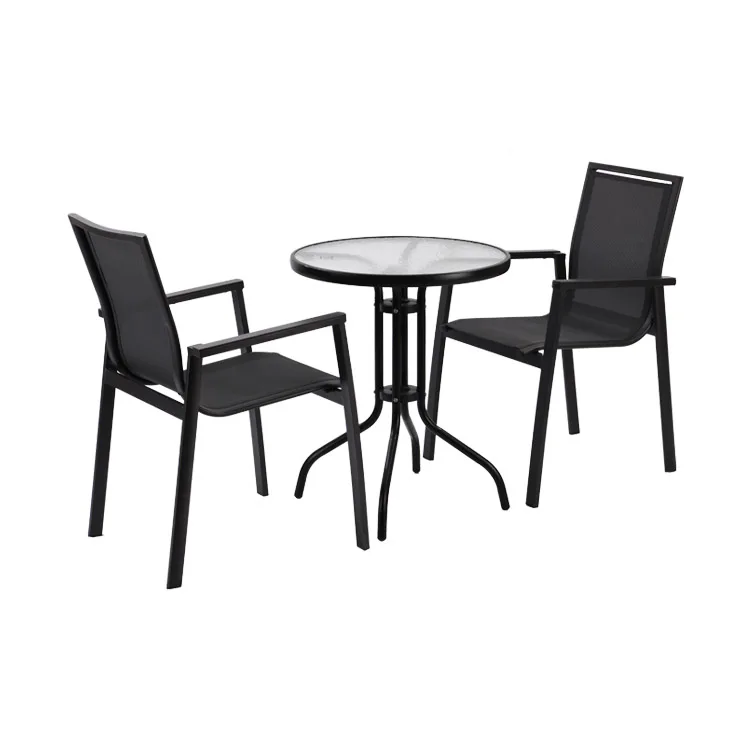 High Quality Custom Outdoor Aluminum Dining Tables And Chairs Set