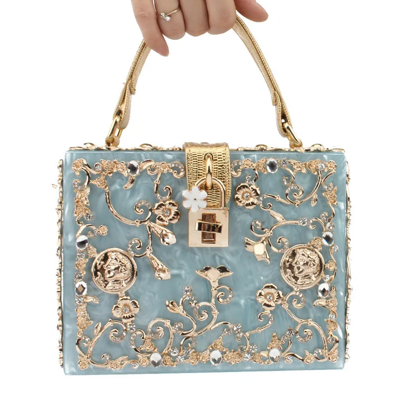 box evening bag