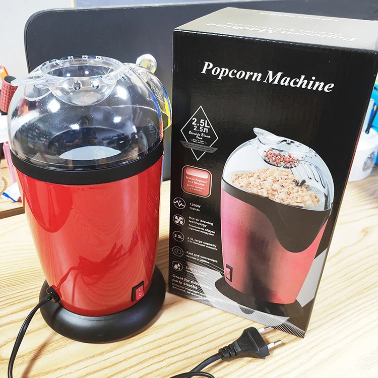 Mini Electric DIY Popcorn Machine Homemade Popcorn Popper Maker for Home