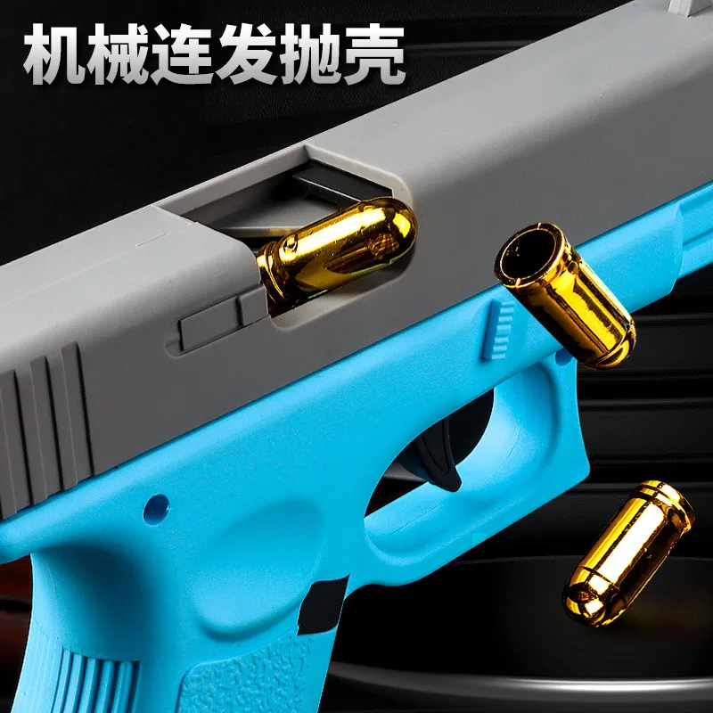 Small Manual Loading Air Soft Guns Kid Shooting Game Toy Gun With Soft ...