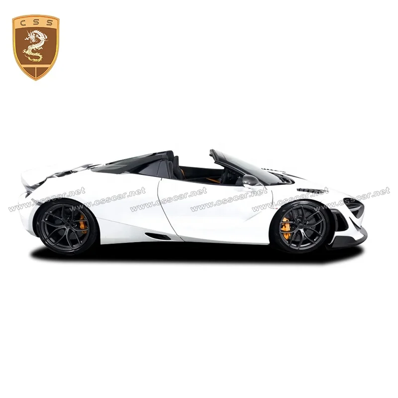 Для Mclaren 720S Vors Style сухое углеродное волокно широкоугольные Автомобильные Боковые