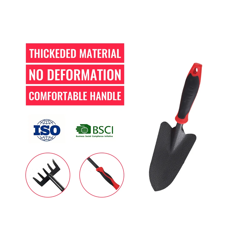 Outdoor Flower Tools Household Flowers and Vegetables Gardening Mini Steel Shovel with Handle