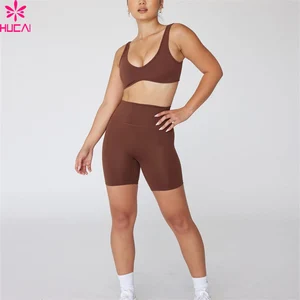 Athletic Clothing Ladies Gym Fitness Sports Workout Yoga Suit Activewear Women Active Wear Short Sports Bra Set