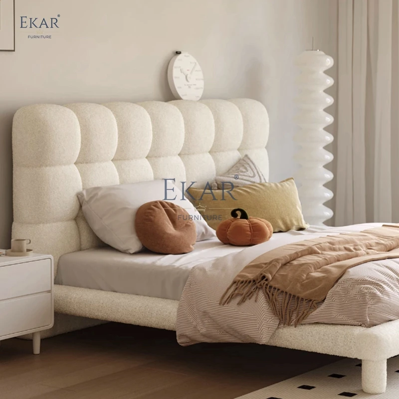 product new design ekar comfortable sherpa bed back bedroom bed-61