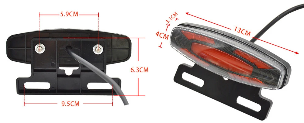 OUXI V8 electric bicycle original parts headlights taillights steering rear lights number plate bracket ebike conversion kit