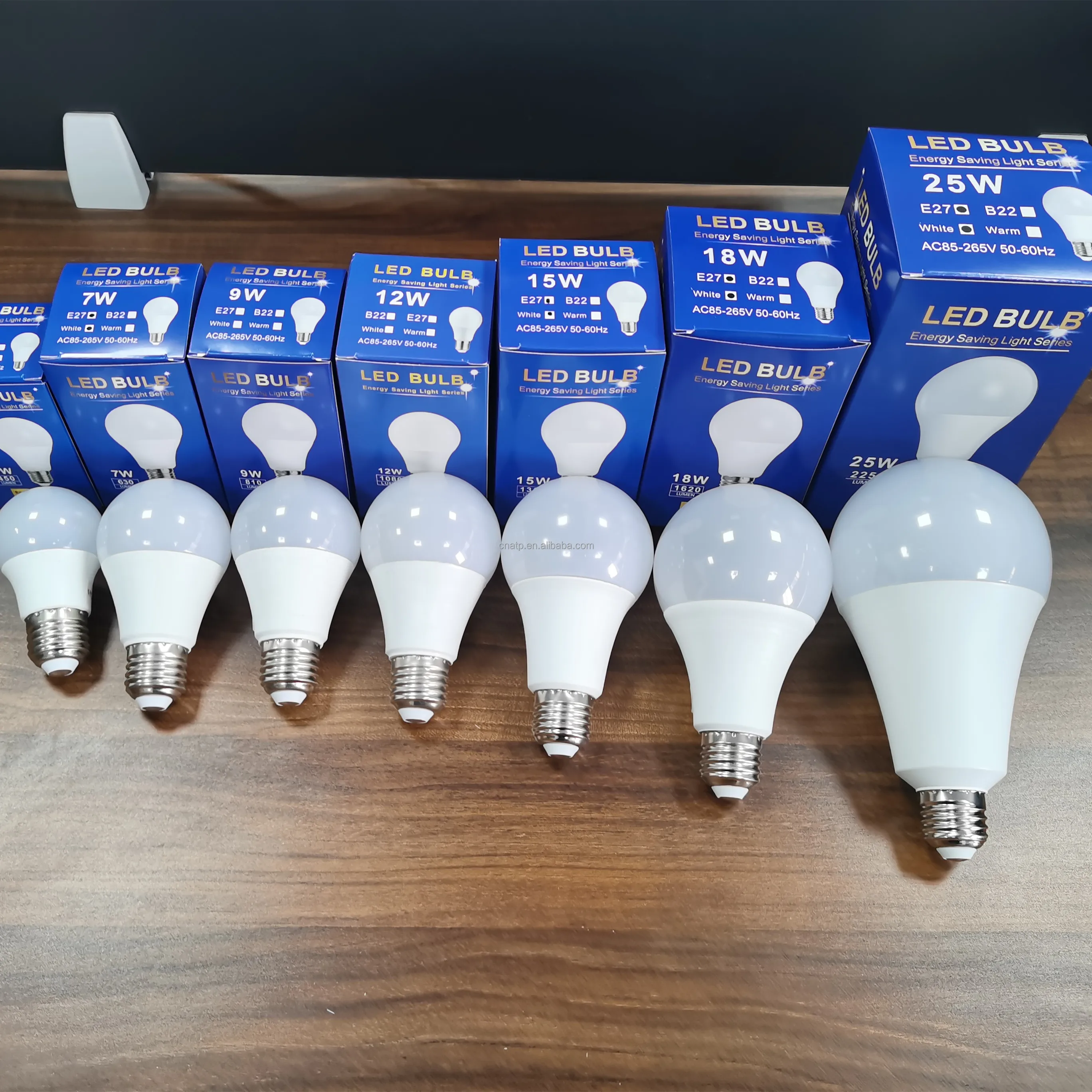 Ac Led Rechargeable Bulbs Lights Ampoule 12-85v 12 Volt E27 Base 5w 9w ...