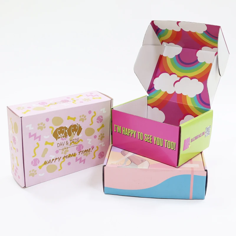Customize Gift Box and Cosmetic Box Packaging Carton Shipping Carton with logo