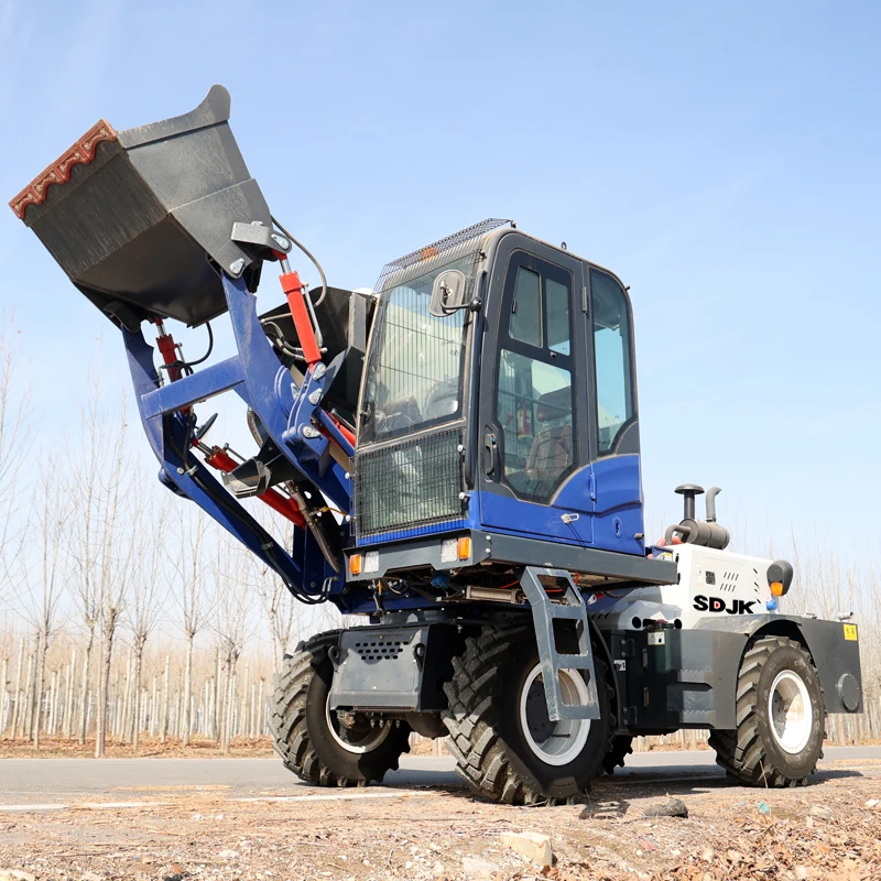 New Condition Self-Loading Concrete Mixer Automatic Feeding Tank Agitator Mixer Dumper Concrete Mixer Truck