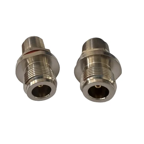 product top class factory supply n kky n female to n female connector adapter with thread rf coaxial adapter-3