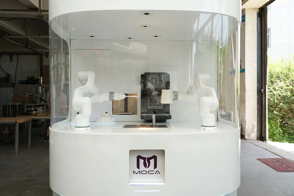 Automatic Coffee Robotic Barista - 6 Axis Articulating Robot