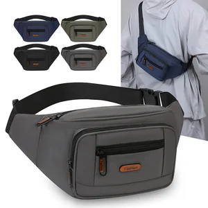 Sports Outdoor Waist Bags Multifunctional Wear-resistant Waterproof Large Capacity Business Site Mobile Phone Bag