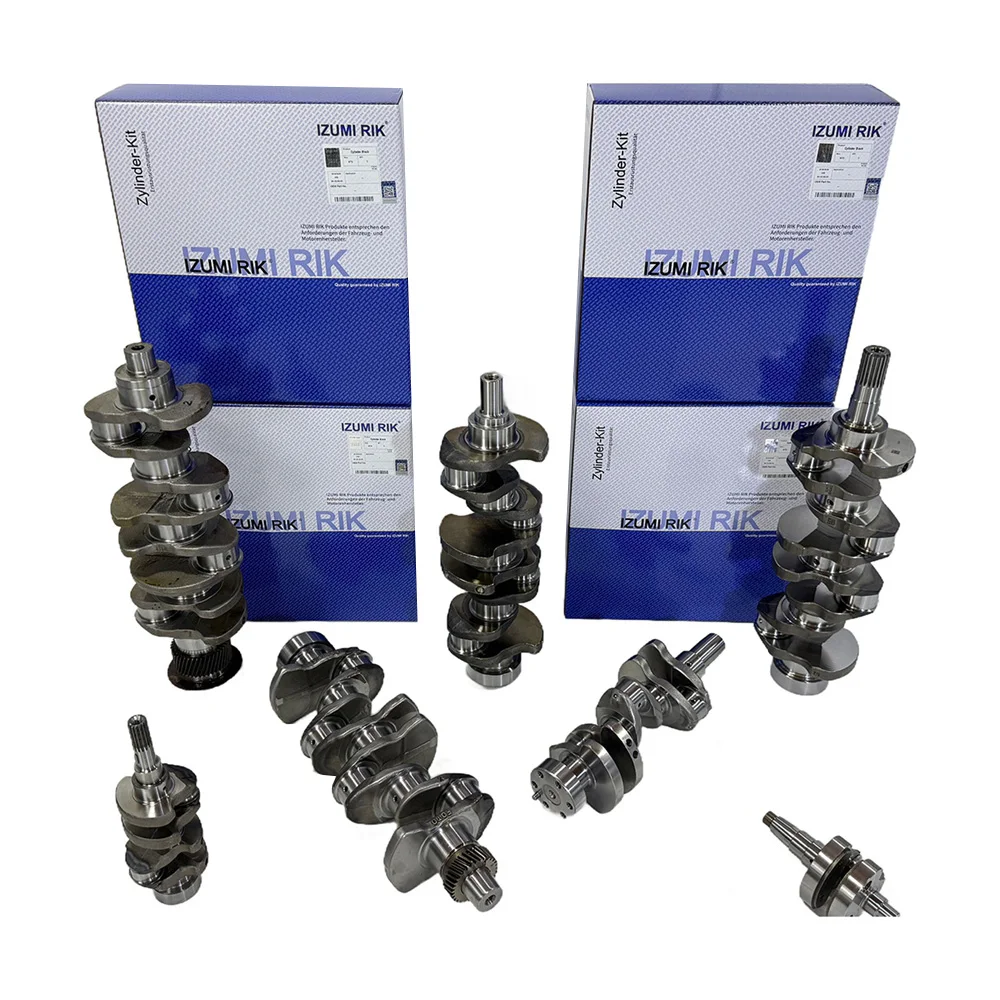 Industrial Engine Parts IZUMI RIK 3T78 3T80 3T84 Crankshaft for Yanmar