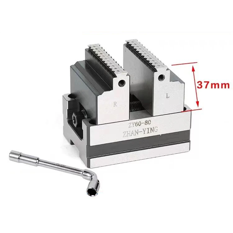 TEBAK Manufacturers Directly Supply 4-axis 5-axis Rotary Table Fixture Self-centering CNC Vice CNC Machining Concentric Flat Pli