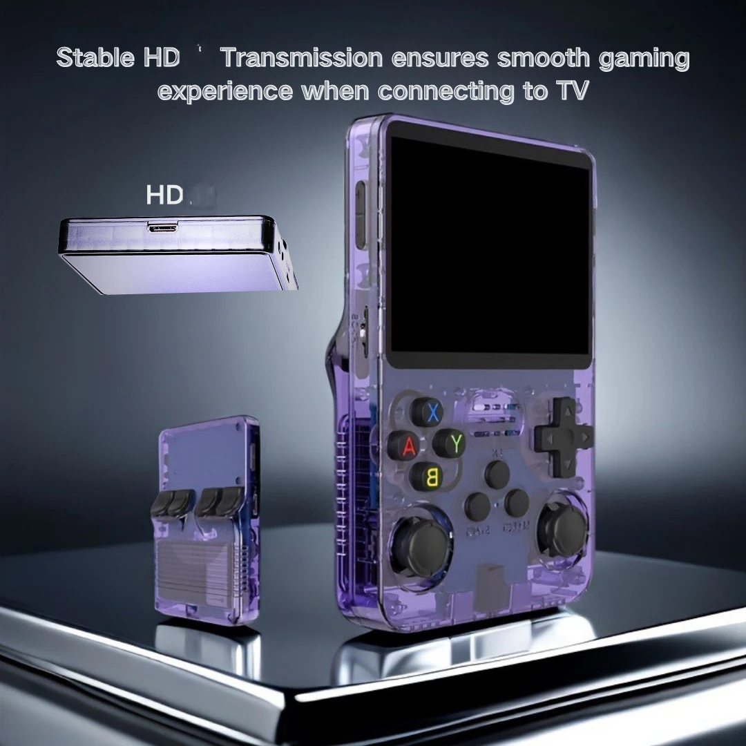 RK3326 Open Source R36HD Retro Handheld Game Console - 3.5