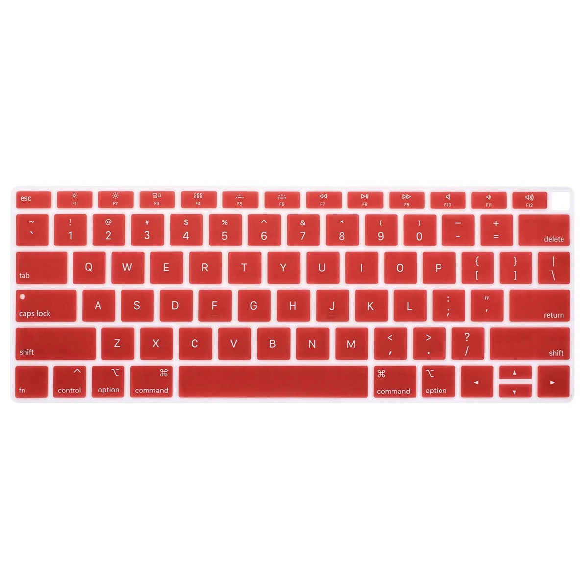 Однотонный Мягкий силиконовый чехол для клавиатуры macbook Air 13 3 2018 A1932 английская американская