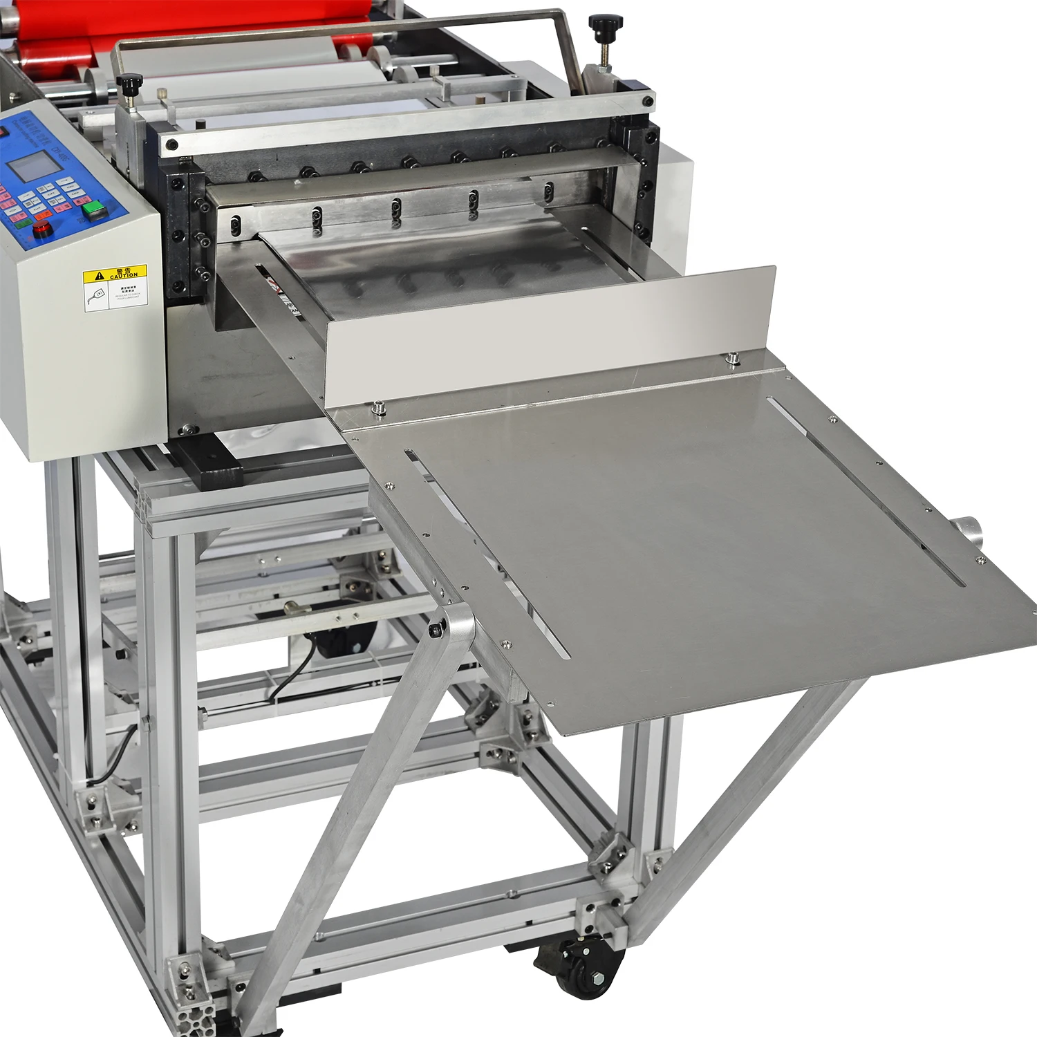 Industrial Aluminum Foil Roll to Sheet Cutter Machine for Food Packaging