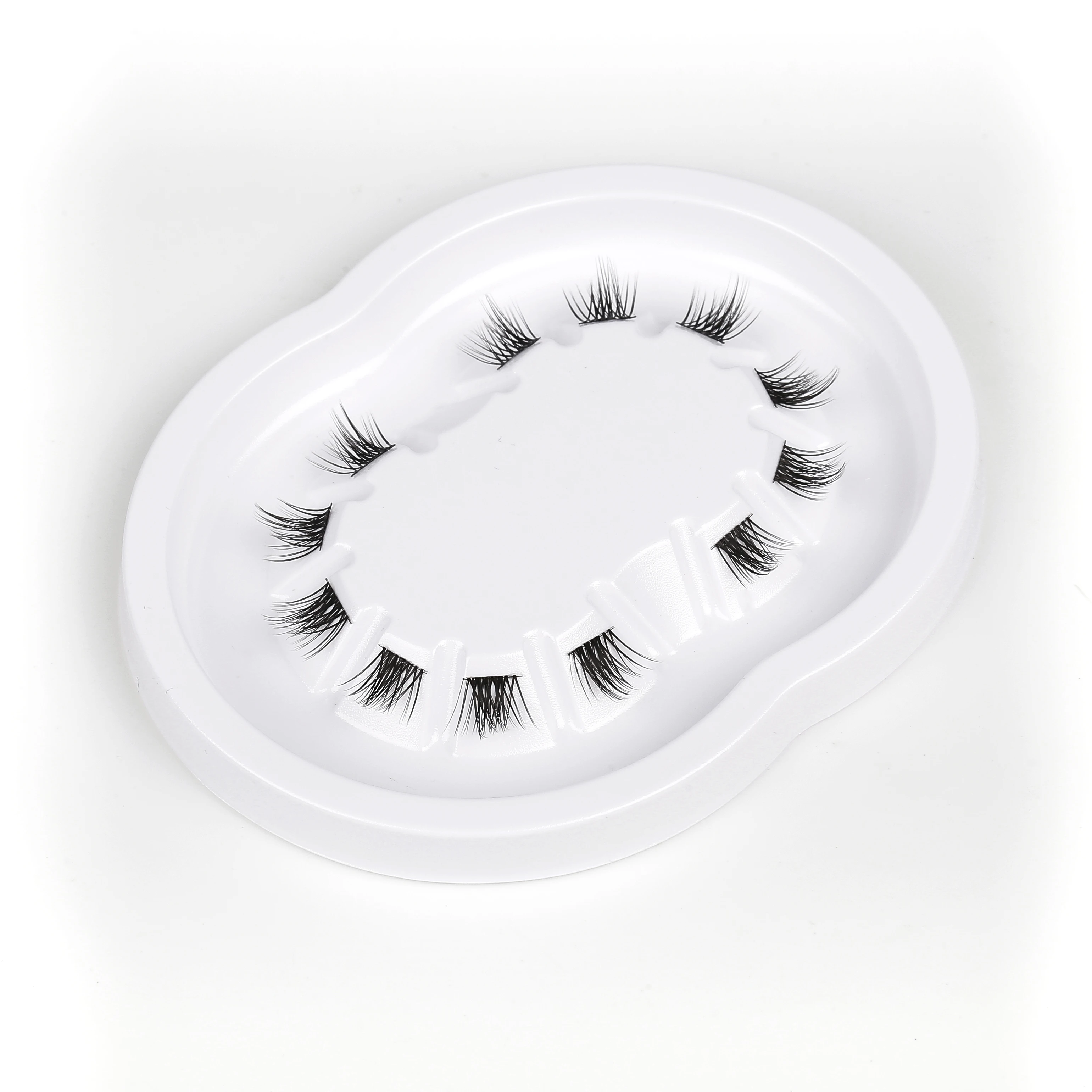 2022 сегментированные ресницы «сделай сам», натуральные черные хлопковые ленты, высшее качество, сегментные ресницы «сделай сам»