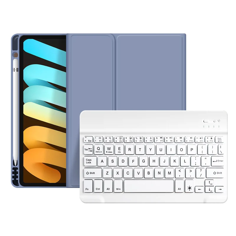 Doolike BT Keyboard Case for Ipad Full Cover Non-slip - Main Image