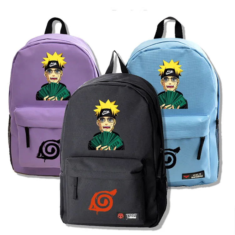 Neu Naruto Uzumaki Anime Manga Rucksack Tasche Backbag Backpack Bag 42x29x16cm