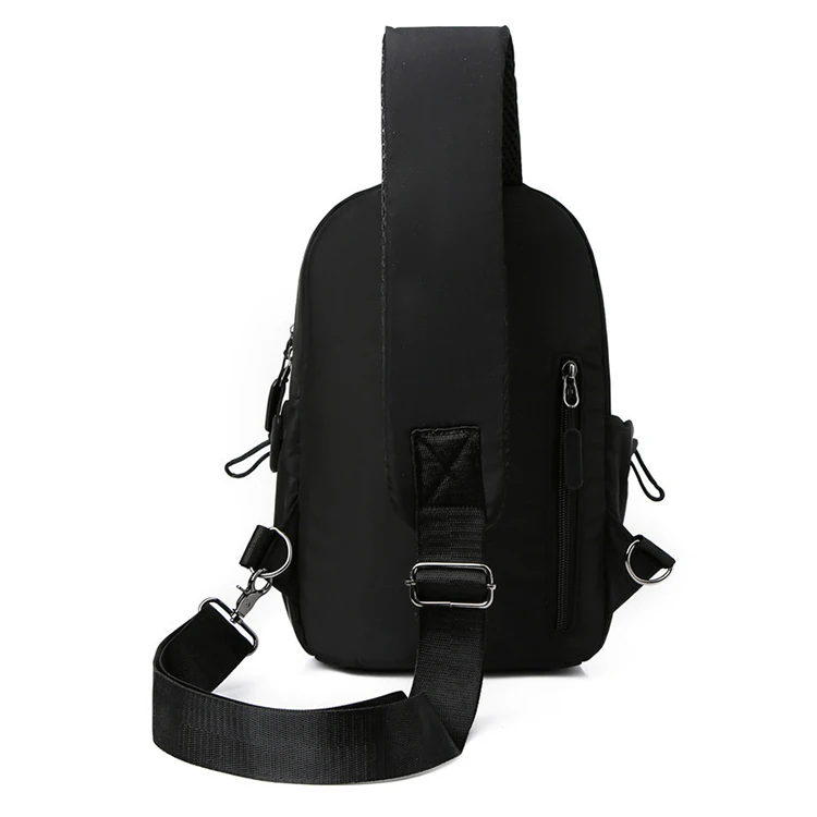 Men's chest bag 2021 new large capacity water backpack trend casual couple travel shoulder bag can be customized logo