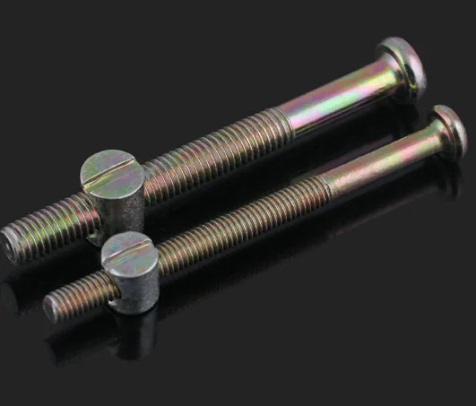 Bulloni Per Mobili M6 Con Dadi A Barilotto - Conf. Da 10 Pezzi, In Acciaio Zincato, Lunghezze 40-100 Mm - Foto 12