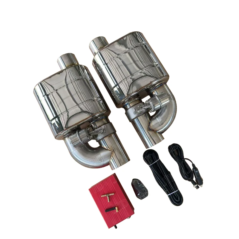 Hot Sell Performance Exhaust Muffler Vacuum Valve Muffler With 201SS 2.5INCH 2.75 Inch