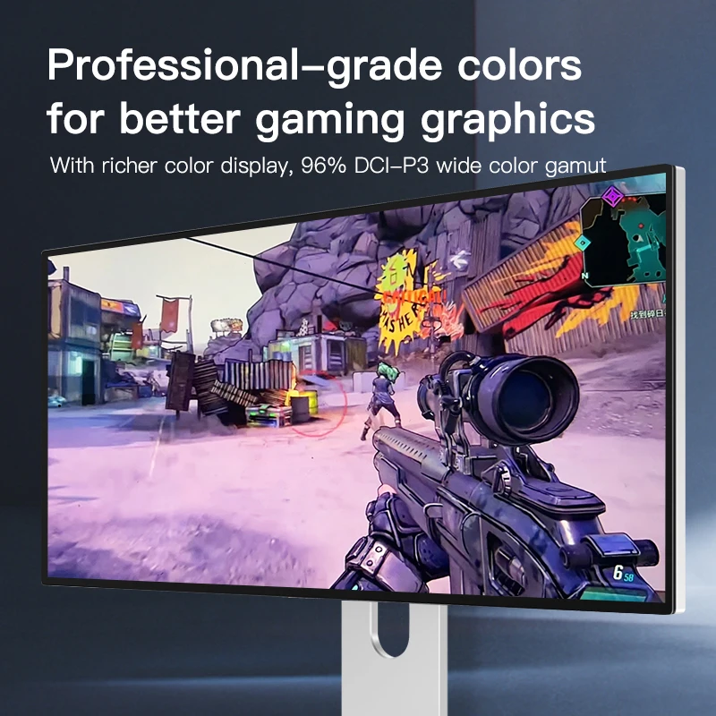 Kuycon Q34W 34-Inch IPS Gaming Monitor - 3440x1440, 165Hz, Anti