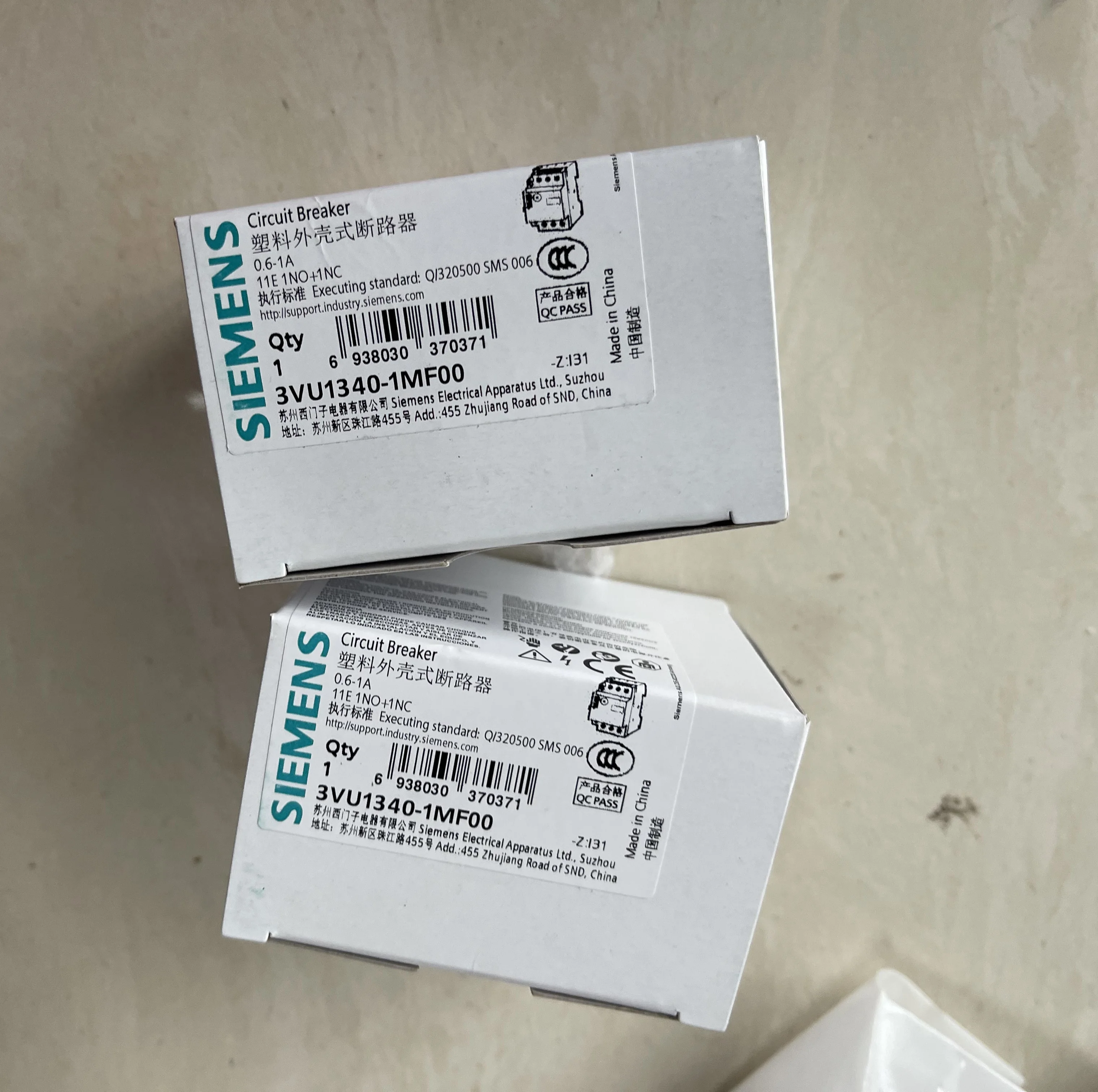 Siemens Circuit Breaker 3VU1340-1MF00 Siemens Circuit Breaker 3VU1340-1MF00