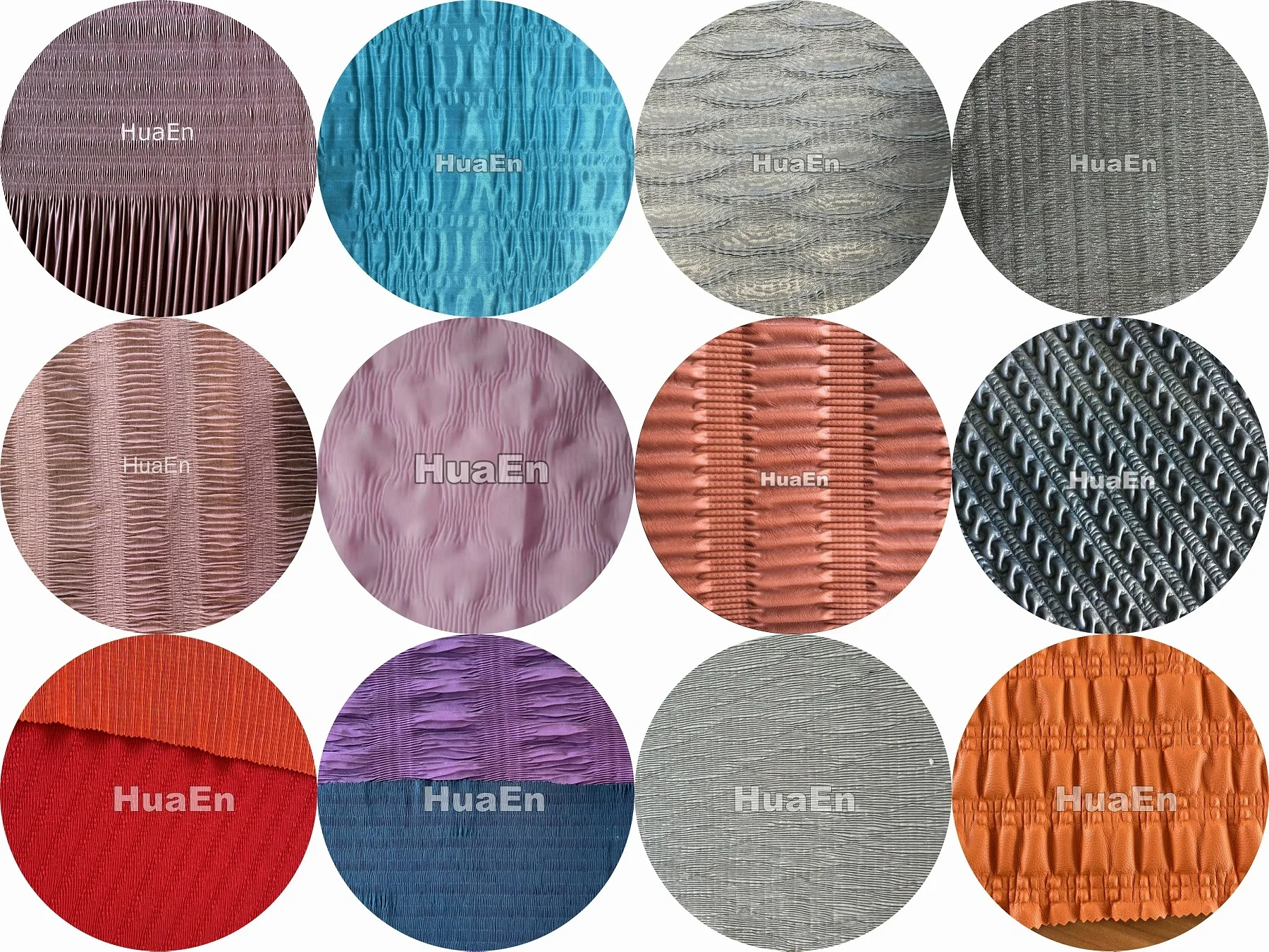 China Manufacturer HuaEn Fabric Textile Skirt Dress Shirt Scarf Shawl Curtain Ruffle Making Machine Pleating