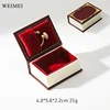 Red ring box (leatherette paper)