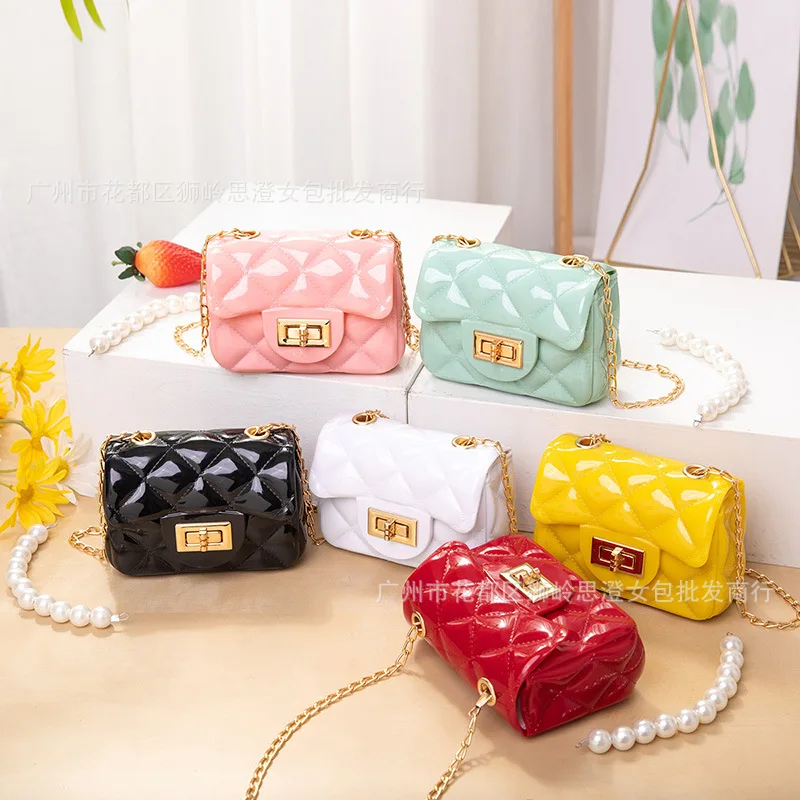 Pearl Jelly Bag Mini Small Designer Bags Kids Mini Bags - China