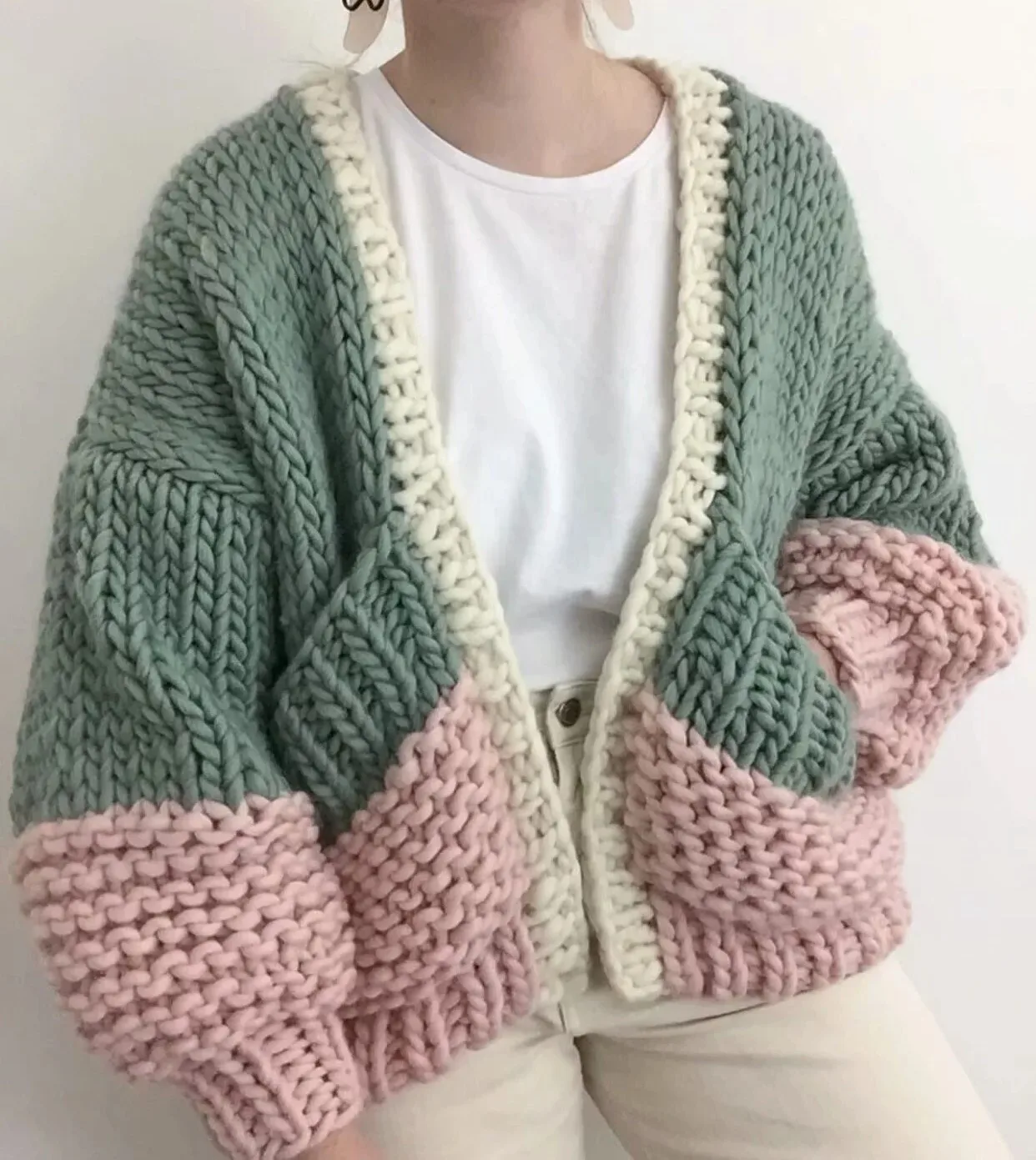 thick cotton women's sweaters