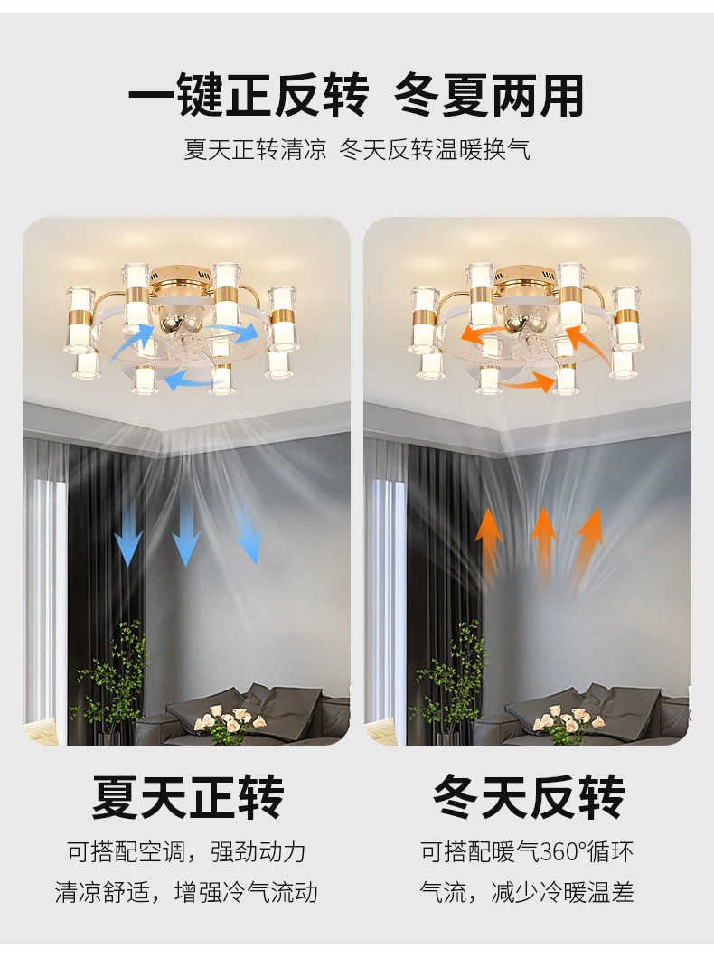 Ceiling Fan, LED, 6-Speed - detail 10