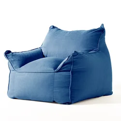 Wholesale giant bean bag furniture outdoor lounger cute soft bean bag chair sofa bed cotton fabric bean bag