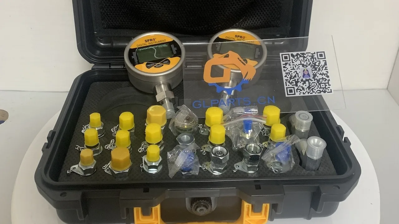 Excavator Diesel Hydraulic Hose Pressure Test Kit,060mpa Hydraulic