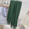 army green scarf