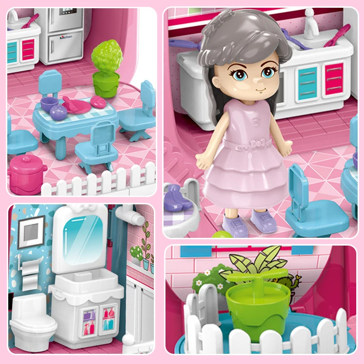 Wholesale New Style Pretend Play Kids Kitchen Set Toy with Bag