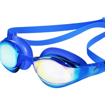 High Quality Silicone Strap PC Lens Adult Men Women Swim Goggles Swimming Googles