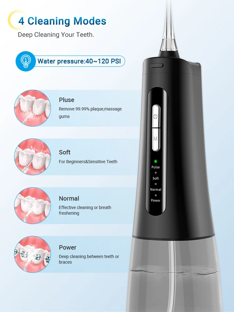 Water Dental Flossers Mouth Shower Oral Irrigator Tooth Cleaner