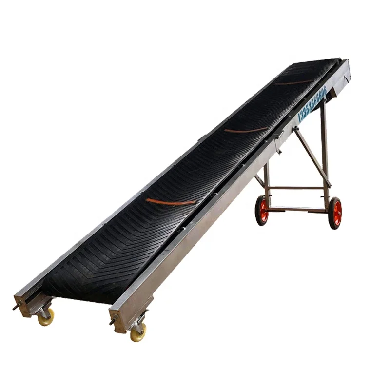 Portable Truck Loading Conveyor for Sale Bulk Material Belt Conveyor Alibaba