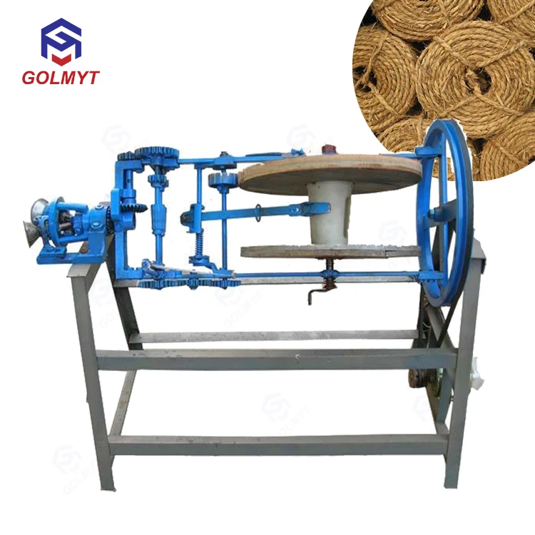 Manual Straw Hemp Rope Making Twister Machine with Excellent Efficiency