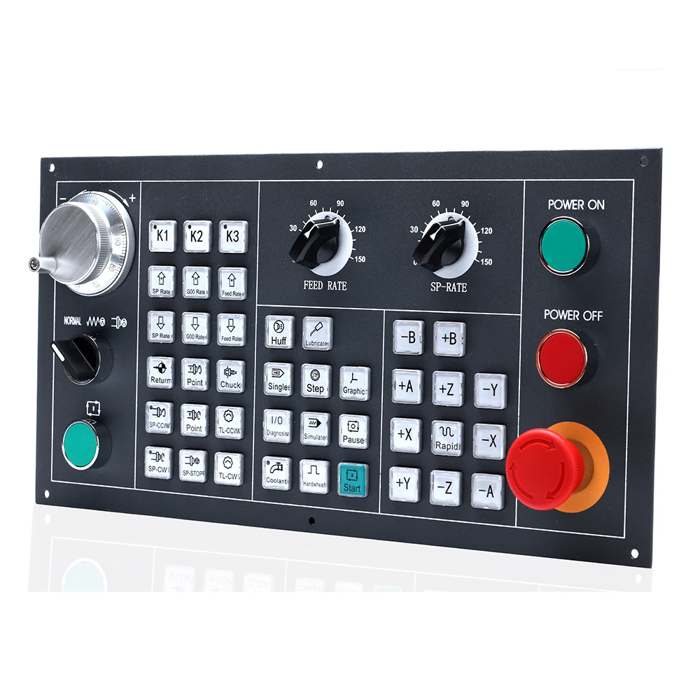 SZGH 5 Axis Absolute Type CNC Mllling Controller Support Modbus As mitsubishi Cnc Mill Control System