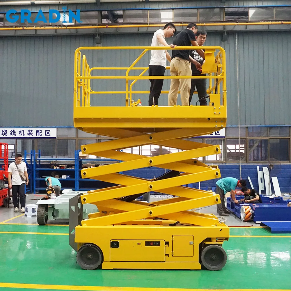 Self-propelled Lift Fully Automatic Scissor Lift Table 8m10m Mobile ...