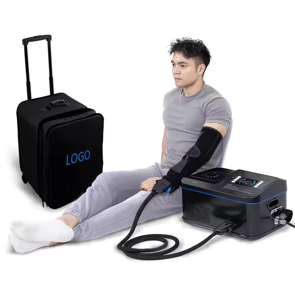 Trending products 2024 new arrivals  cold hot compression therapy machine with automatic cooling and heating recovery