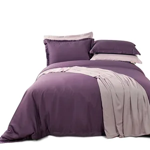 Good Quality Luxury Bedsheets Double Bed Bedsheet Sheet Set Silk Bamboo Embroidery Bed Cover Queen Size